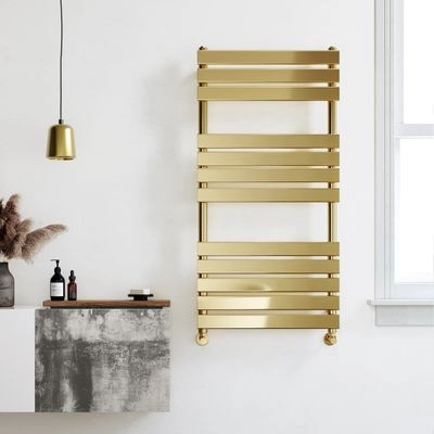 Brushed Brass Towel Rails