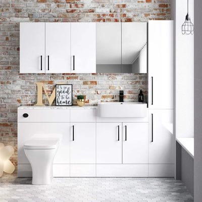 Combined Vanity & Toilet Units