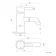 Trent Brushed Brass Cloakroom Basin Mixer Tap
