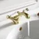 Cherwell Traditional Brushed Brass Basin Mixer Tap