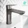 Glen Gunmetal Grey Basin Mixer Tap