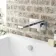Lea Chrome Wall Mounted Bath Filler