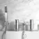 Soar Chrome Bath Filler & Handheld Shower