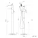 Severn Brushed Brass Freestanding Bath Shower Mixer Tap