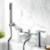 Spey Chrome Bath Filler & Handheld Shower