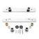 Premium Shower Valve Fixing Kit