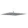 400mm Chrome Square Stainless Steel Slim Shower Head
