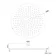 300mm Matt Black Round Stainless Steel Slim Shower Head