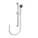 Round Shower and Sliding Riser Set
