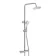 Chrome Round Thermostatic Shower