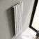 Marbella White Single Oval Panel Radiator 1600x360mm