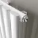 Marbella White Single Oval Panel Radiator 1600x480mm