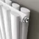 Marbella White Double Oval Panel Radiator 1600x360mm