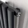 Marbella Anthracite Single Oval Panel Radiator 1600x360mm