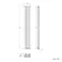 Marbella Anthracite Double Oval Panel Radiator 1600x240mm