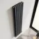 Marbella Anthracite Double Oval Panel Radiator 1600x360mm