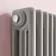 Athens Stone Grey Triple Column Vertical Traditional Radiator 1800x290mm