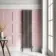 Athens Stone Grey Triple Column Vertical Traditional Radiator 1800x470mm