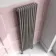 Athens Stone Grey Triple Column Vertical Traditional Radiator 1800x470mm