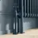 Athens Inky Blue Double Column Vertical Traditional Radiator 1800x560mm