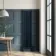Athens Inky Blue Triple Column Vertical Traditional Radiator 1800x470mm