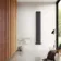 Marbella Matt Black Double Oval Panel Radiator 1600x240mm
