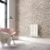 Faro White Single Flat Panel Horizontal Radiator 600x420mm