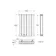 Faro Anthracite Double Flat Panel Horizontal Radiator 600x420mm