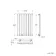 Marbella Anthracite Single Oval Panel Radiator 600x420mm