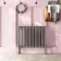 Athens Stone Grey Triple Column Horizontal Traditional Radiator 600x785mm