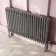 Athens Stone Grey Triple Column Horizontal Traditional Radiator 600x1010mm