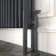 Athens Anthracite Triple Column Horizontal Traditional Radiator 450x1010mm