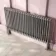 Athens Stone Grey Double Column Horizontal Traditional Radiator 600x1190mm