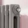 Athens Stone Grey Double Column Horizontal Traditional Radiator 600x1190mm