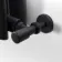 Marbella Matt Black Double Oval Panel Radiator 600x600mm