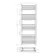 Barcelona Anthracite Straight Heated Towel Rail 1600x600mm