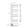 Seville Chrome Designer Flat Panel Heated Towel Rail 1200x450mm
