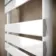 Santorini White Flat Panel Heated Towel Rail 800x600mm