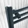 Barcelona Inky Blue Straight Heated Towel Rail 800x500mm
