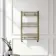 Barcelona Antique Gold Straight Heated Towel Rail 800x500mm
