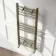Barcelona Antique Gold Straight Heated Towel Rail 1000x400mm