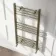 Barcelona Antique Gold Straight Heated Towel Rail 1000x500mm