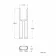 White Traditional 2 Column Radiator Feet