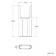 Stone Grey Traditional 3 Column Radiator Feet