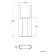 Matt Black Traditional 3 Column Radiator Feet
