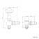 Brushed Nickel Angled Tradiational Valves