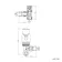 Brushed Brass Thermostatic Angled Radiator Valve (Pair) Standard 15mm