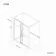 Stockholm Matt Black Easy Clean 8mm Frameless Sliding Shower Door 1200mm