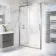 Hamburg Easy Clean 8mm Sliding Shower Door 1200mm - Easy Fix Feature