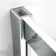 Hamburg Easy Clean 8mm Sliding Shower Door 1200mm - Easy Fix Feature